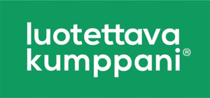 luotettava kumppani logo vihrea